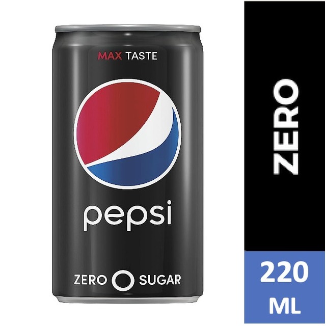 Pack 24x Pepsi zero lata 220ml