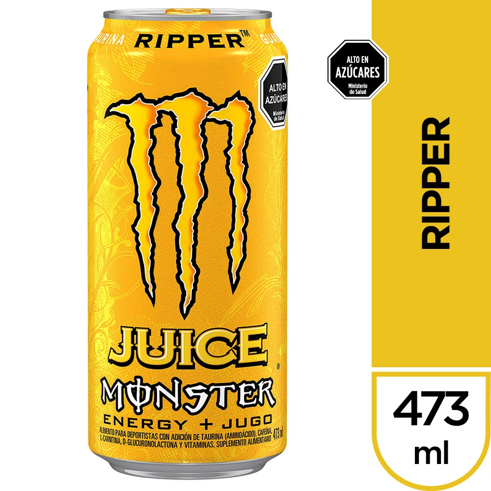 Pack 24x Monster ripper 473ml