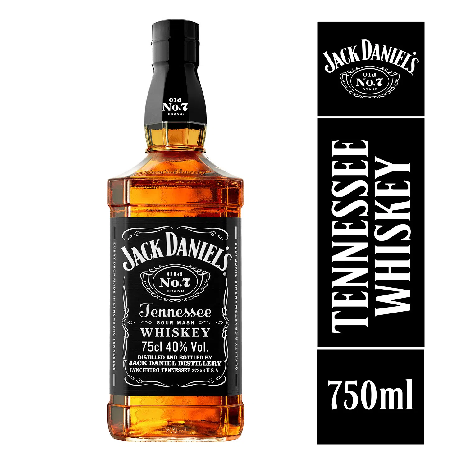 Whiskey Jack Daniel’s Old No. 7 750cc