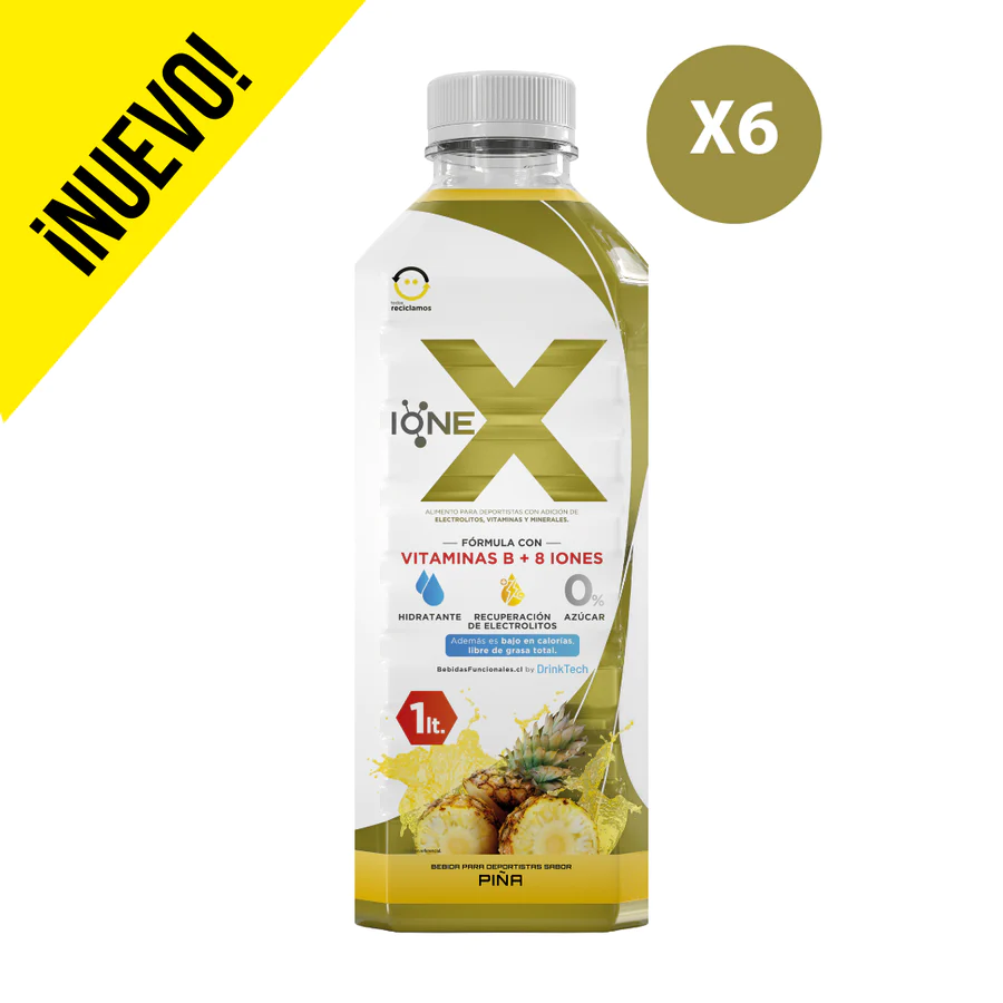 Pack 6x IONEX formula hidratante Piña 1 lt
